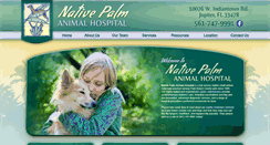 Desktop Screenshot of nativepalmanimalhospital.com